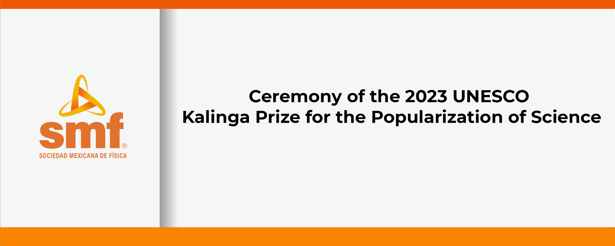 Ceremony of the 2023 UNESCO Kalinga Prize for the Popularization of ...